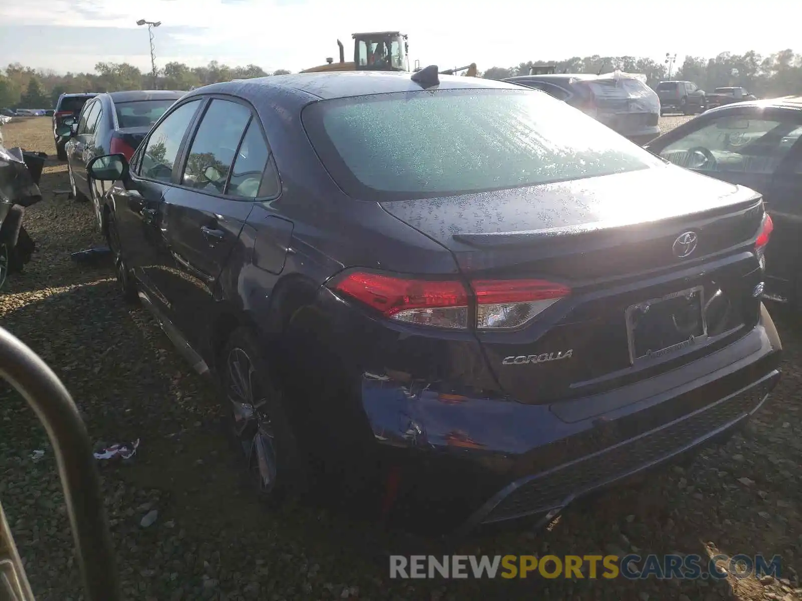 3 Photograph of a damaged car 5YFS4MCE3MP082023 TOYOTA COROLLA 2021