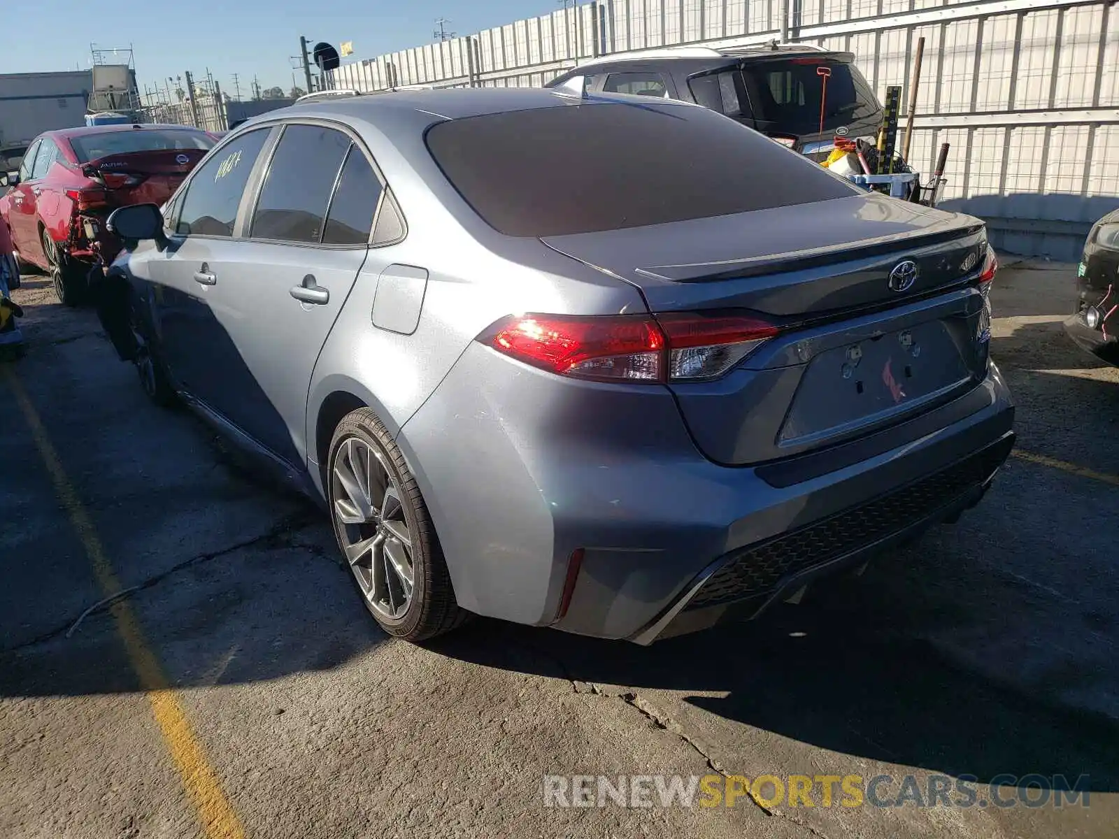 3 Photograph of a damaged car 5YFS4MCE3MP082135 TOYOTA COROLLA 2021