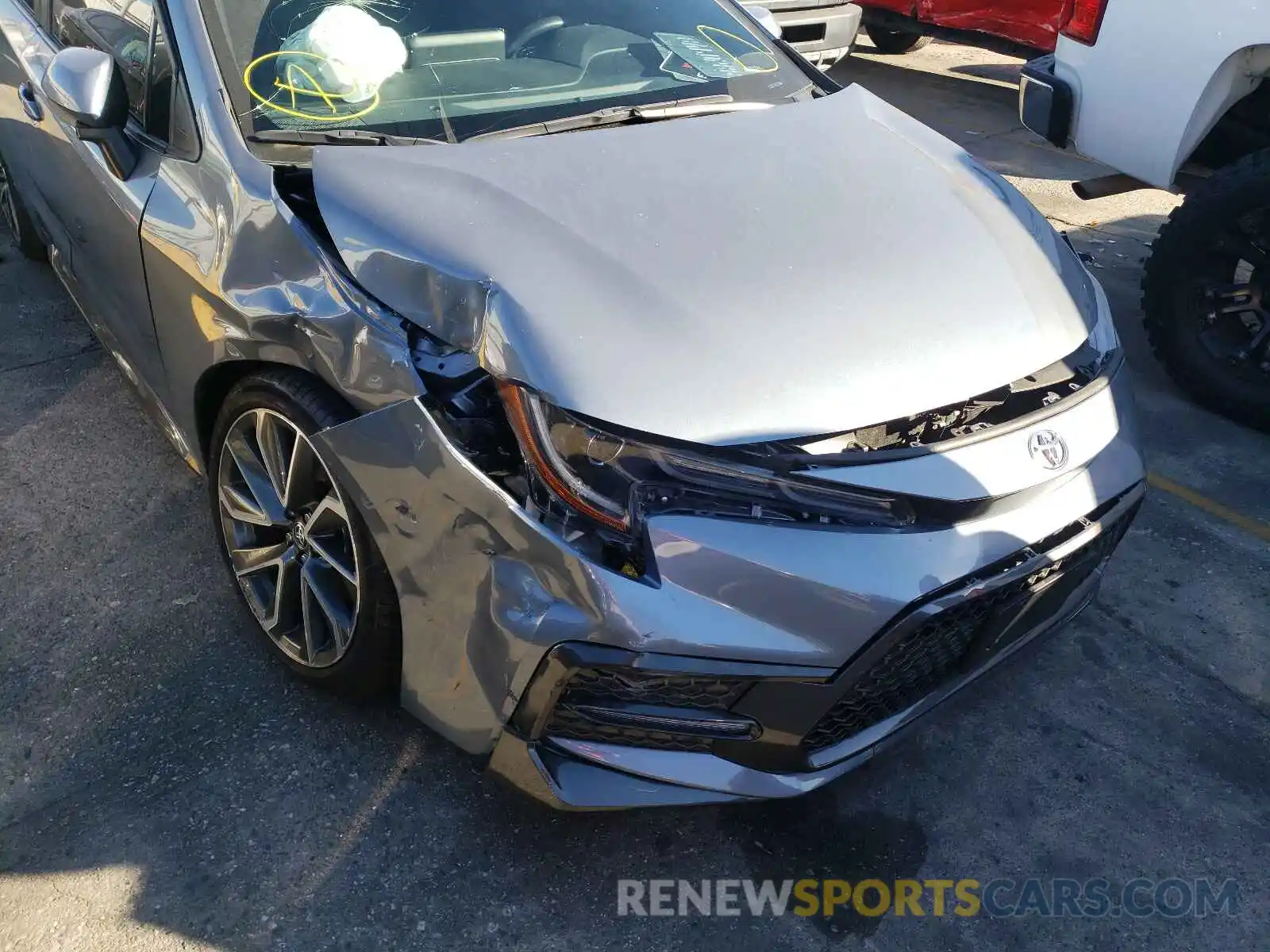 9 Photograph of a damaged car 5YFS4MCE3MP082135 TOYOTA COROLLA 2021