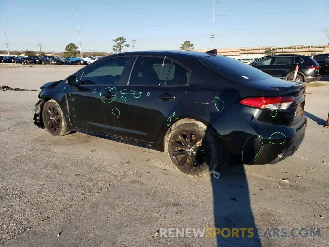 2 Photograph of a damaged car 5YFS4MCE3MP082779 TOYOTA COROLLA 2021