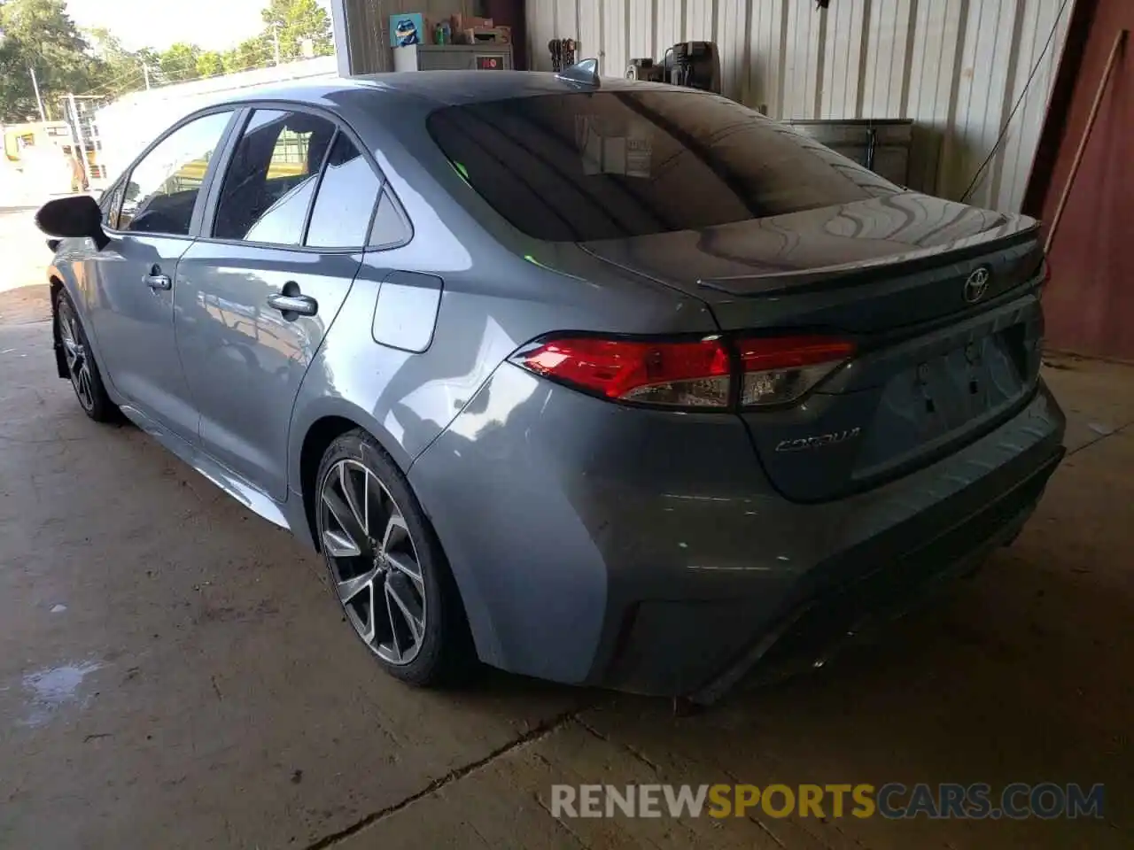 3 Photograph of a damaged car 5YFS4MCE3MP084810 TOYOTA COROLLA 2021