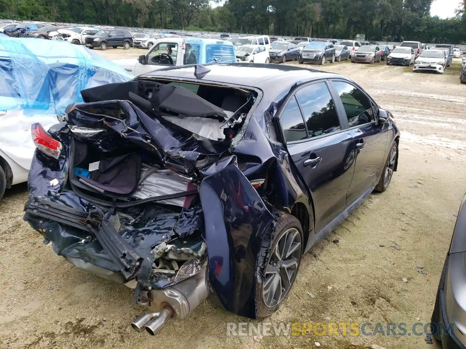 4 Photograph of a damaged car 5YFS4MCE3MP086296 TOYOTA COROLLA 2021