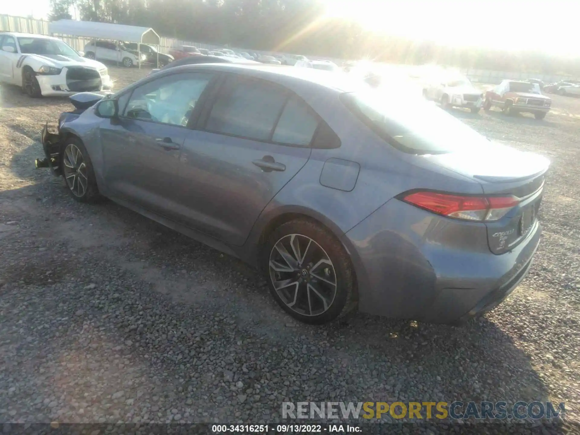 3 Photograph of a damaged car 5YFS4MCE3MP088680 TOYOTA COROLLA 2021