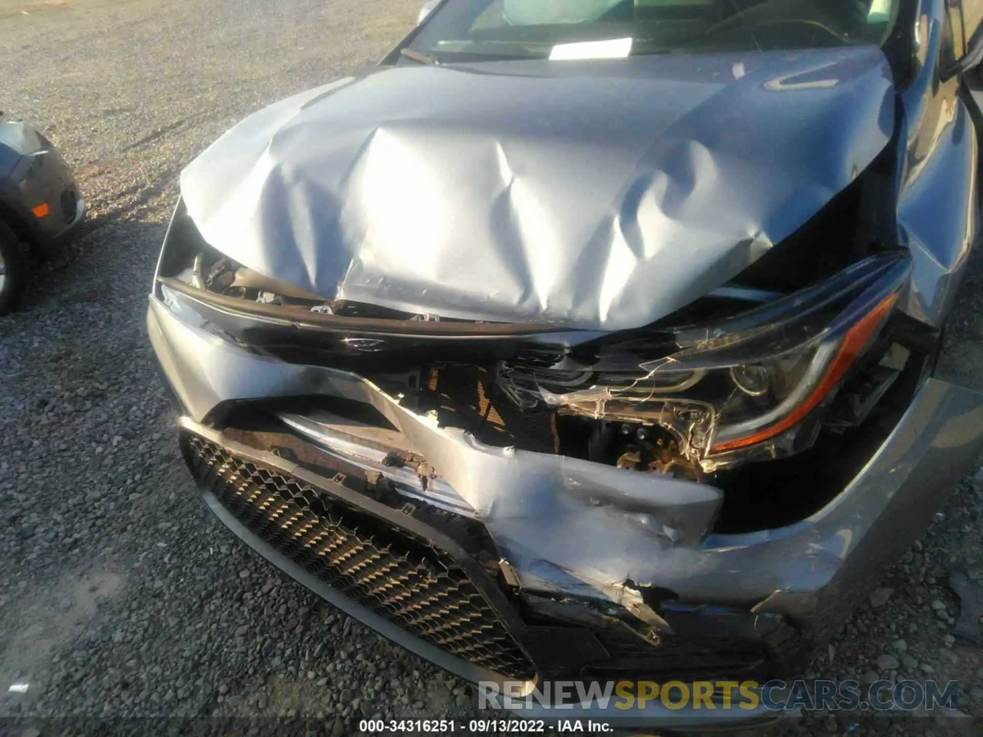 6 Photograph of a damaged car 5YFS4MCE3MP088680 TOYOTA COROLLA 2021