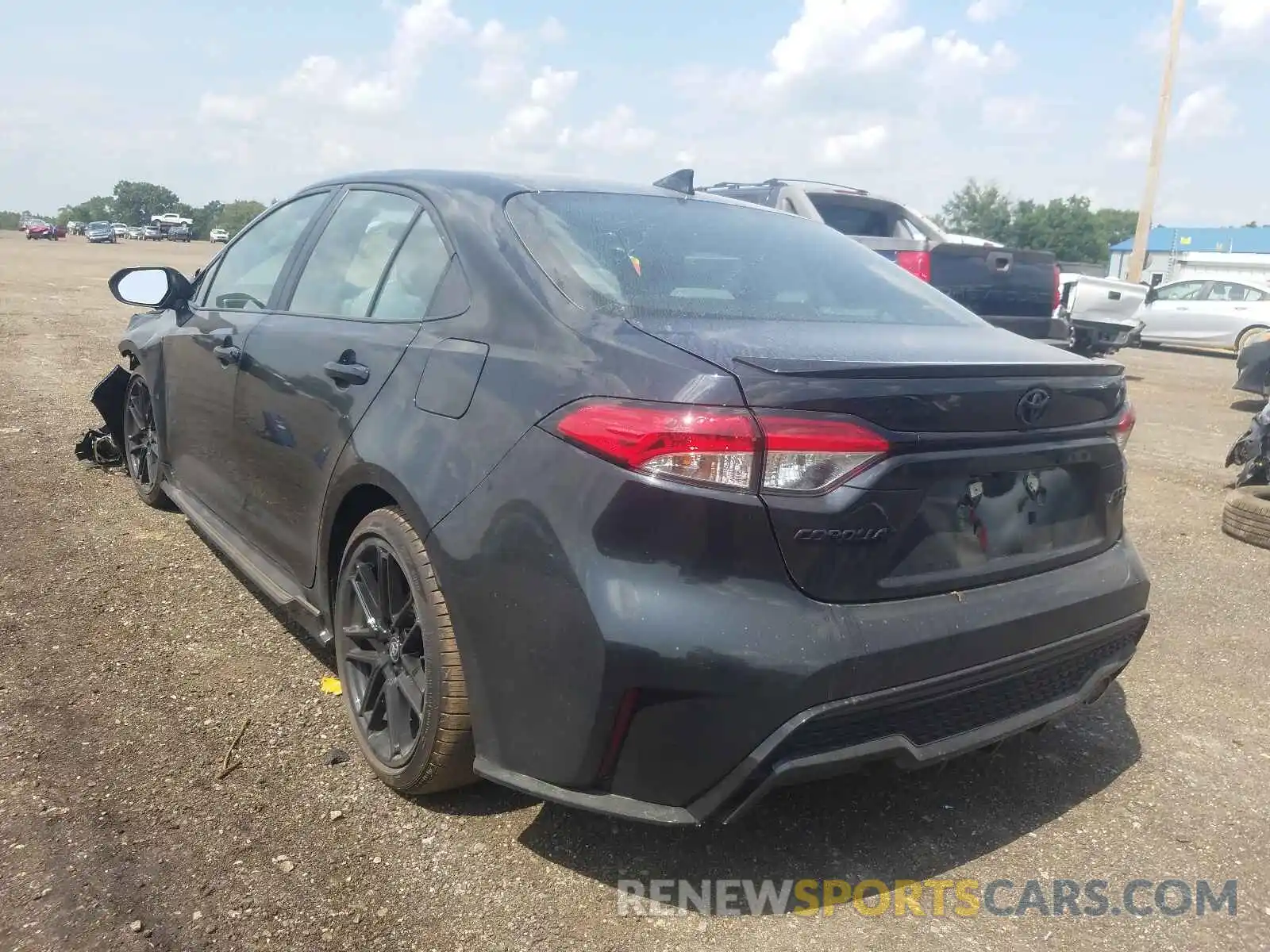 3 Photograph of a damaged car 5YFS4MCE3MP089537 TOYOTA COROLLA 2021