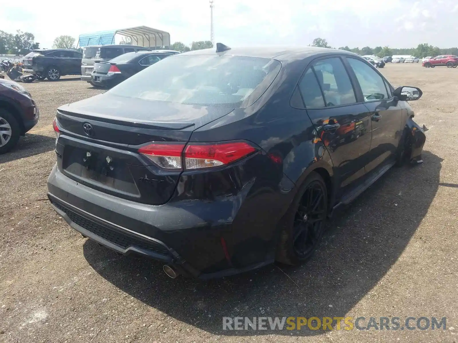 4 Photograph of a damaged car 5YFS4MCE3MP089537 TOYOTA COROLLA 2021