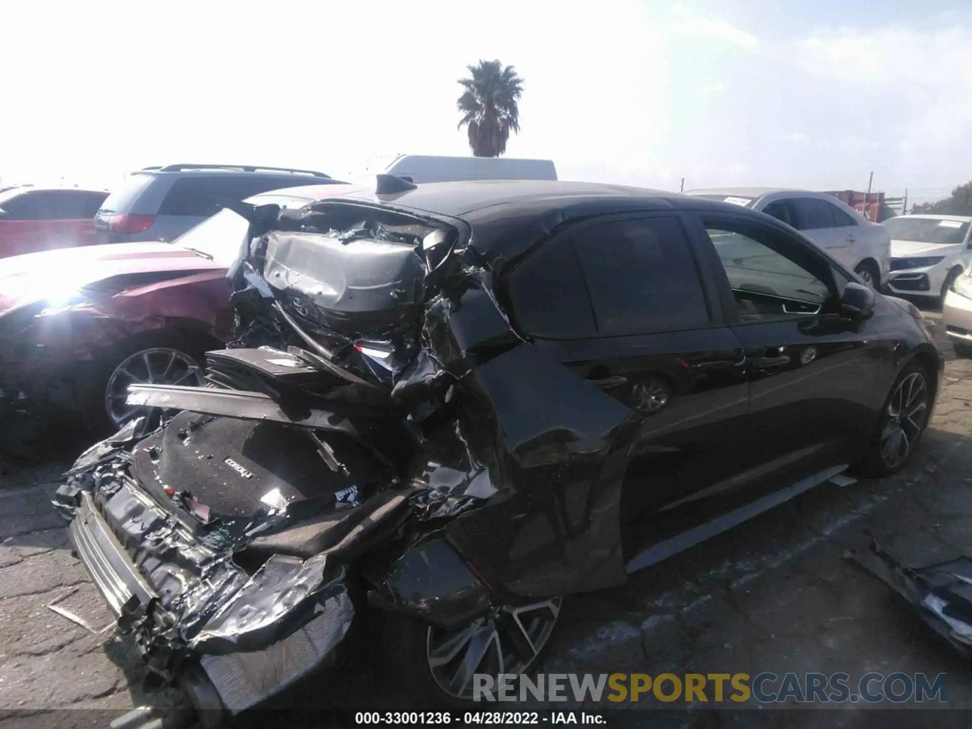 4 Photograph of a damaged car 5YFS4MCE3MP089912 TOYOTA COROLLA 2021