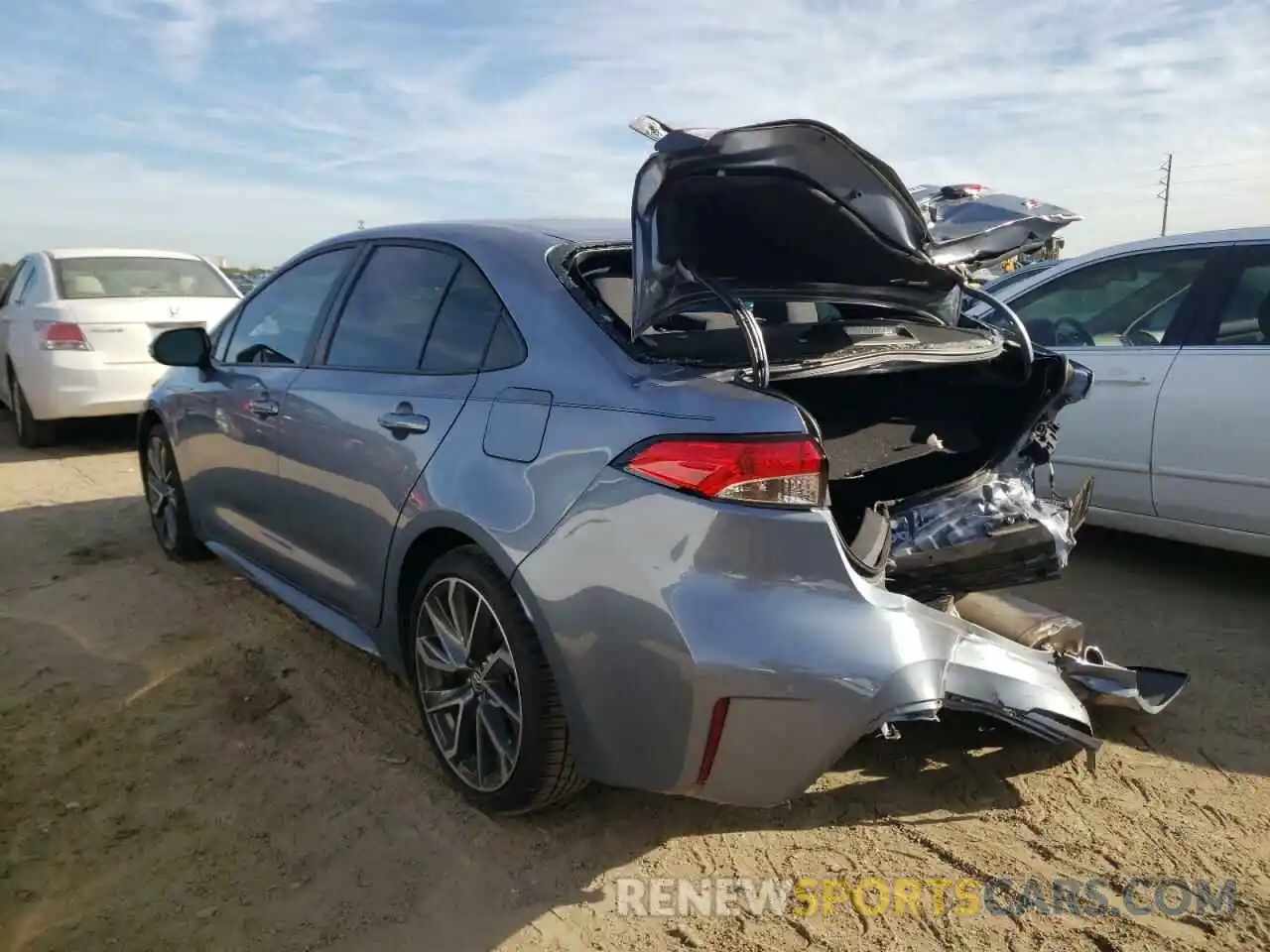 3 Photograph of a damaged car 5YFS4MCE3MP090171 TOYOTA COROLLA 2021