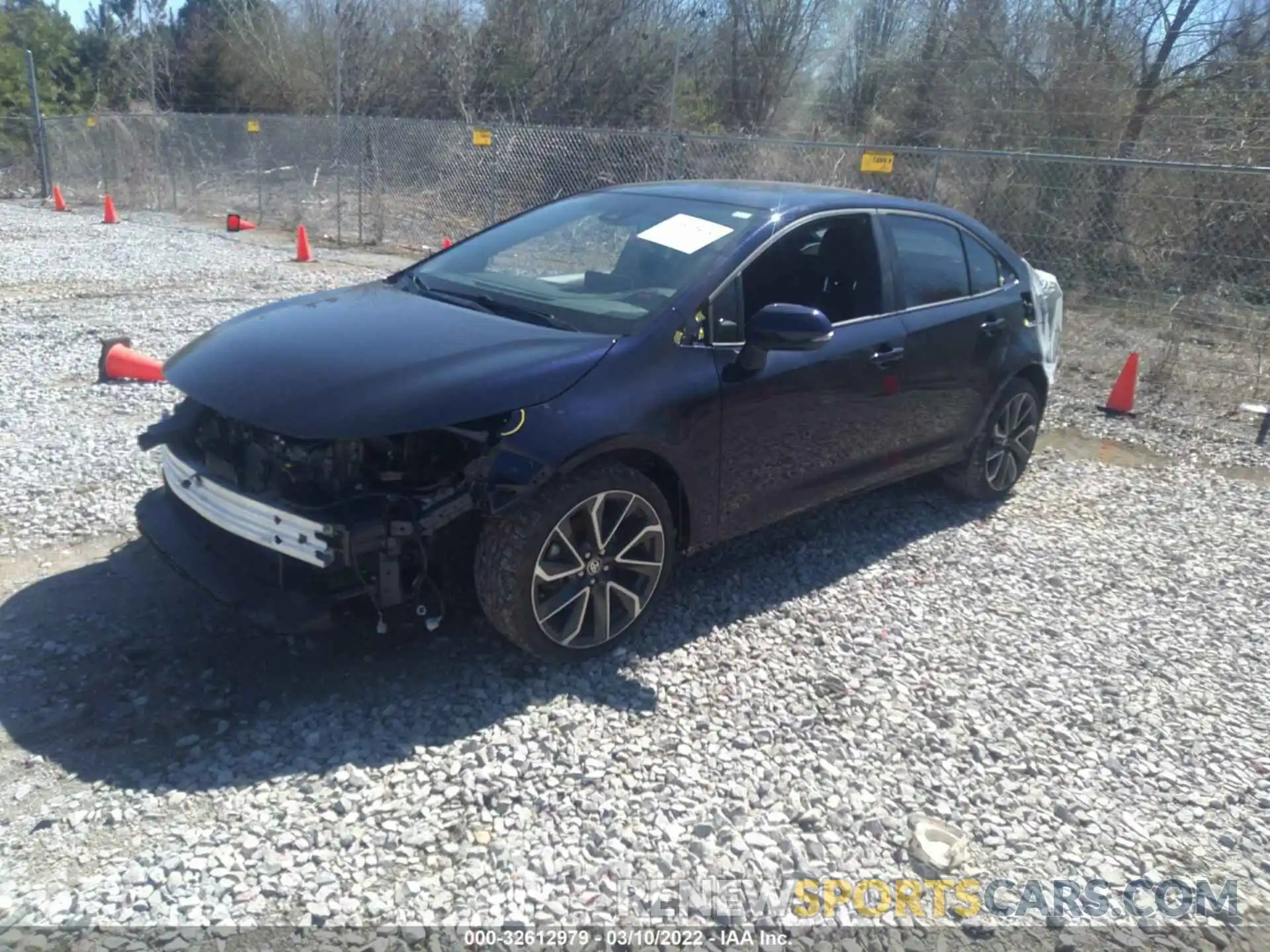 2 Photograph of a damaged car 5YFS4MCE3MP094396 TOYOTA COROLLA 2021