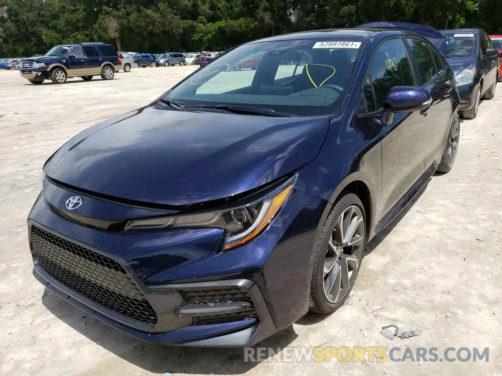 2 Photograph of a damaged car 5YFS4MCE3MP094527 TOYOTA COROLLA 2021