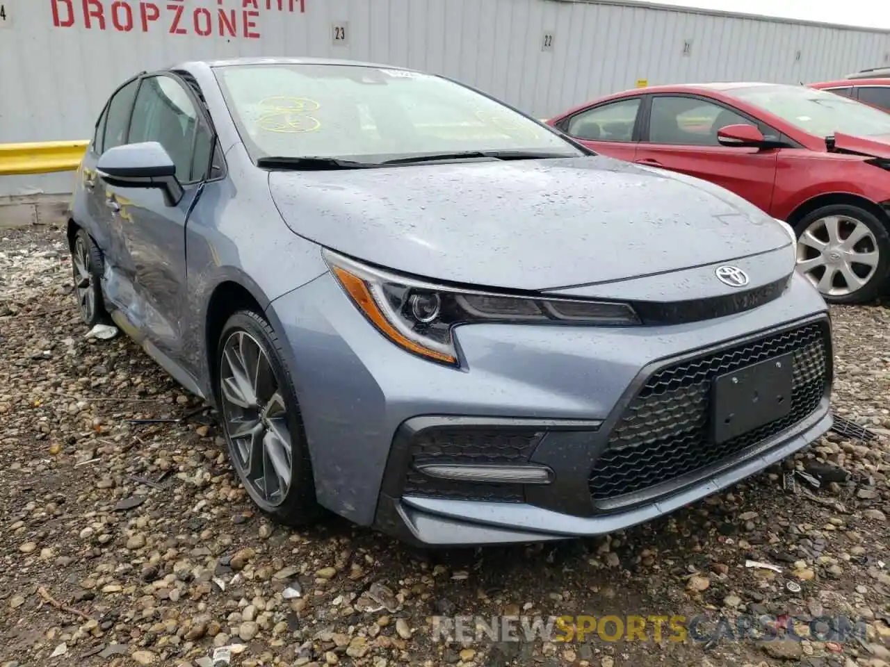 1 Photograph of a damaged car 5YFS4MCE3MP095662 TOYOTA COROLLA 2021