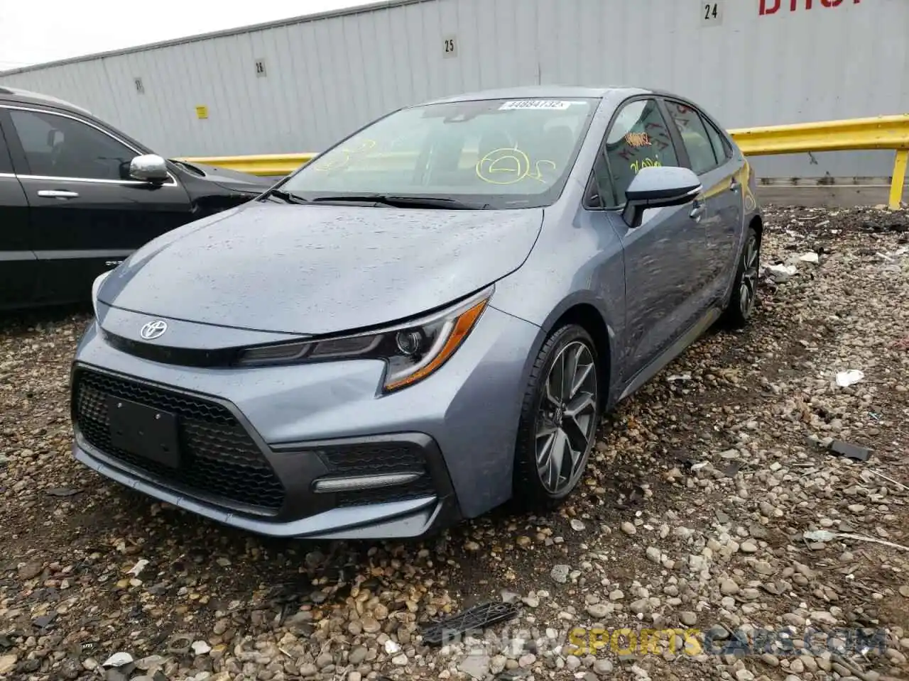 2 Photograph of a damaged car 5YFS4MCE3MP095662 TOYOTA COROLLA 2021