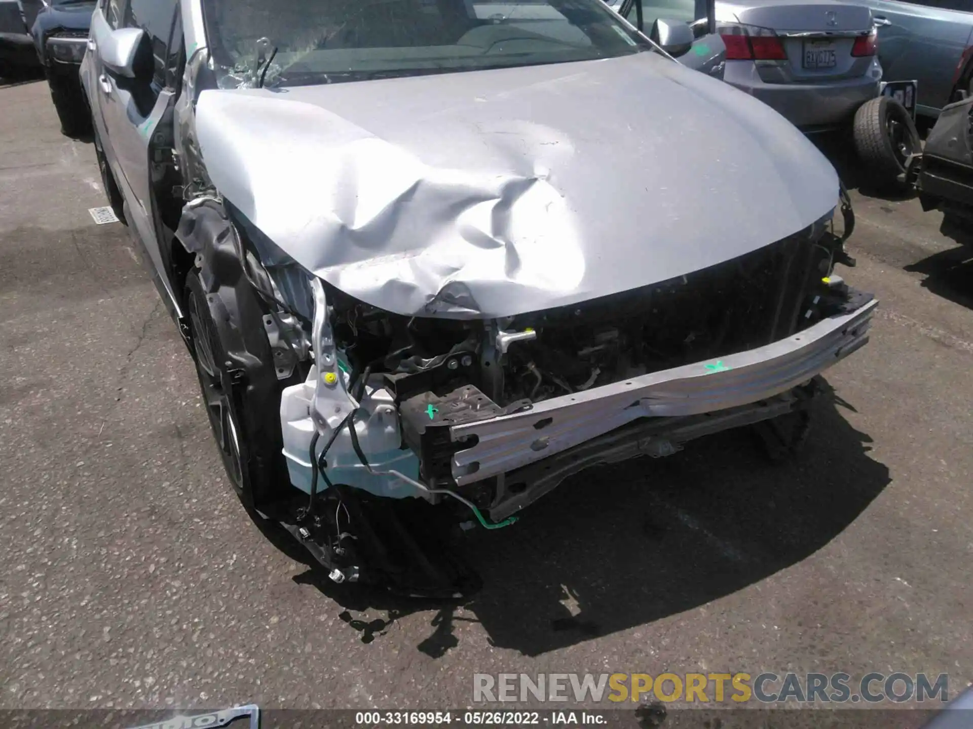 6 Photograph of a damaged car 5YFS4MCE3MP095841 TOYOTA COROLLA 2021