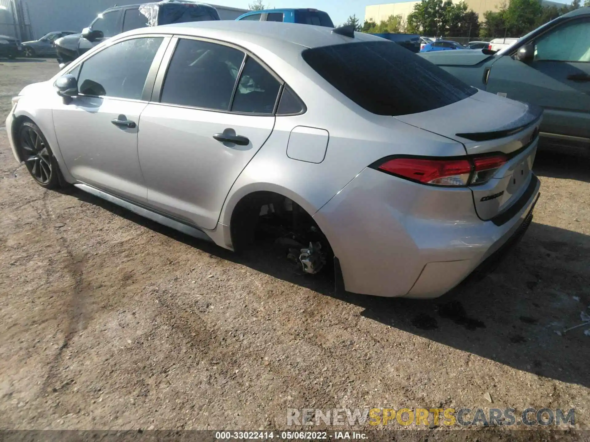 3 Photograph of a damaged car 5YFS4MCE3MP095936 TOYOTA COROLLA 2021