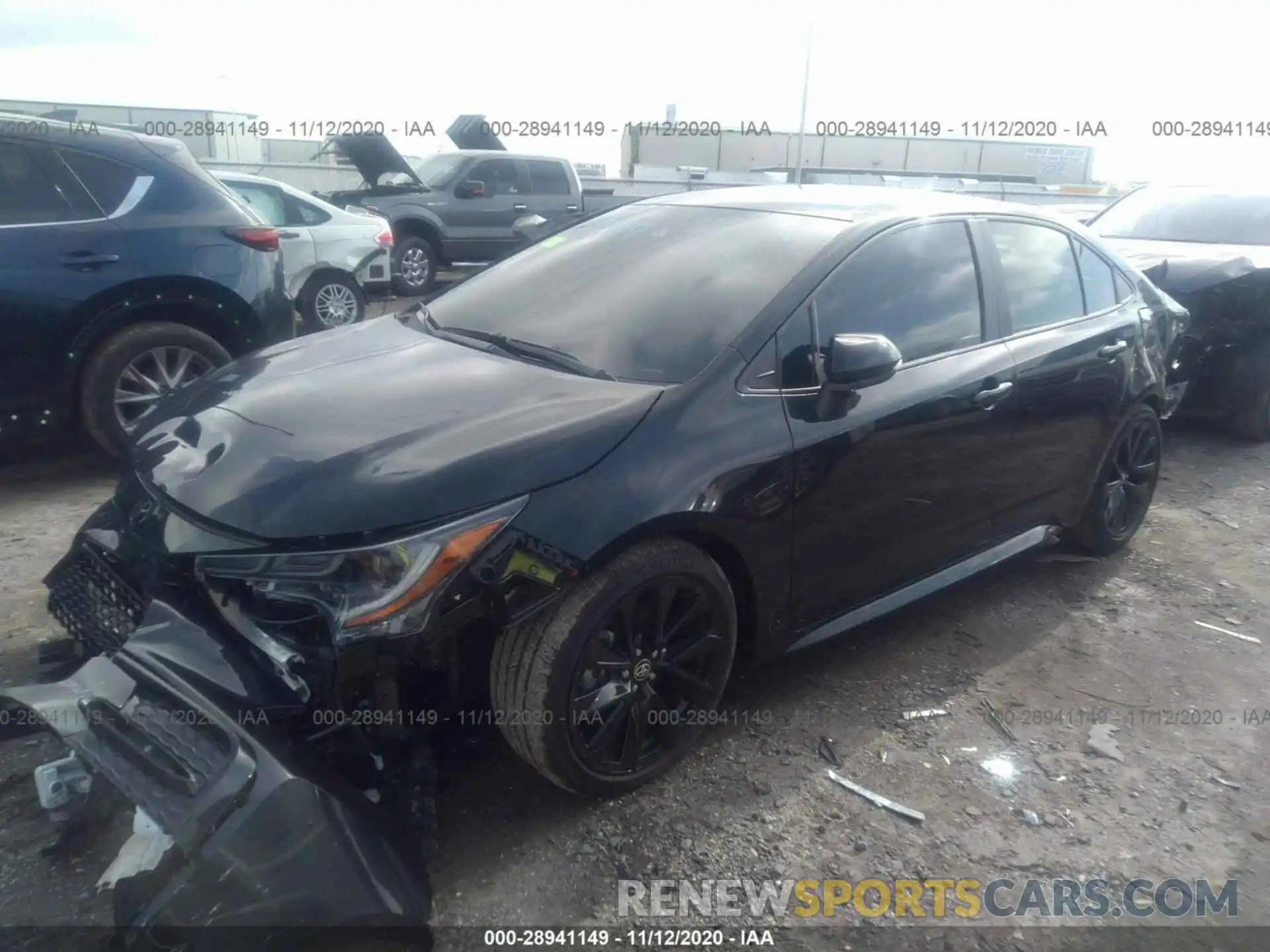 2 Photograph of a damaged car 5YFS4MCE4MP058751 TOYOTA COROLLA 2021