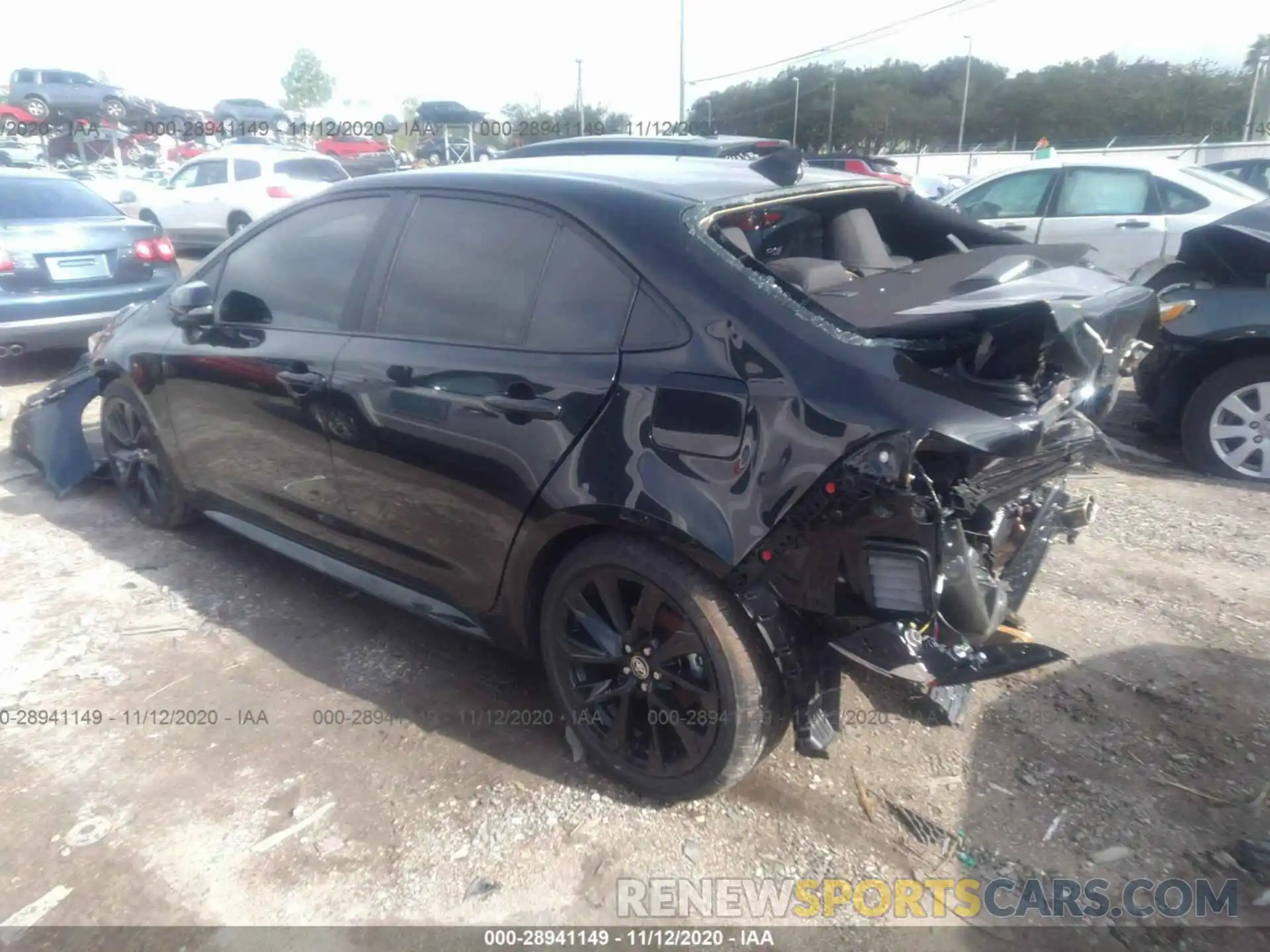 3 Photograph of a damaged car 5YFS4MCE4MP058751 TOYOTA COROLLA 2021