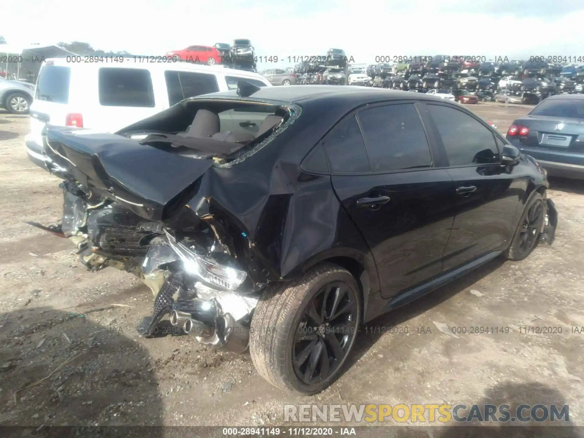 4 Photograph of a damaged car 5YFS4MCE4MP058751 TOYOTA COROLLA 2021