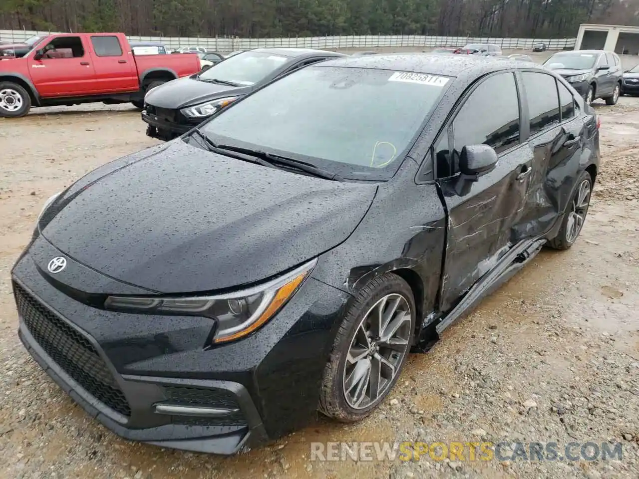 2 Photograph of a damaged car 5YFS4MCE4MP060712 TOYOTA COROLLA 2021