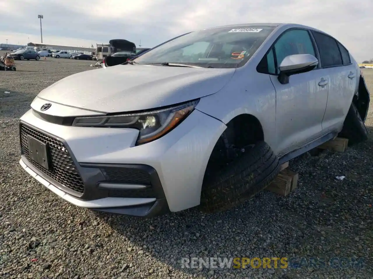 2 Photograph of a damaged car 5YFS4MCE4MP060743 TOYOTA COROLLA 2021