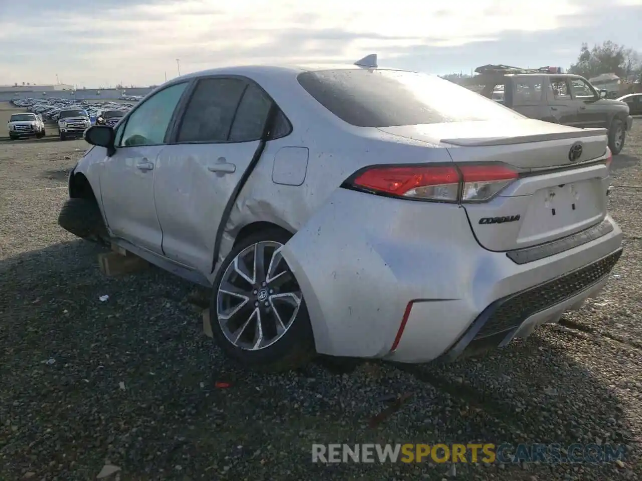 3 Photograph of a damaged car 5YFS4MCE4MP060743 TOYOTA COROLLA 2021