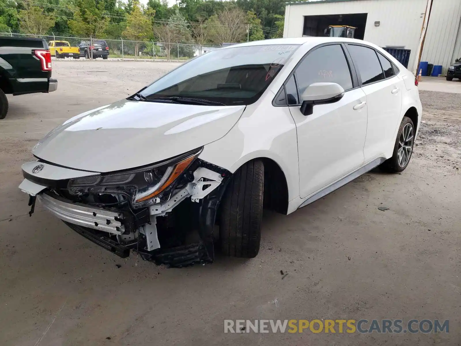 2 Photograph of a damaged car 5YFS4MCE4MP062220 TOYOTA COROLLA 2021