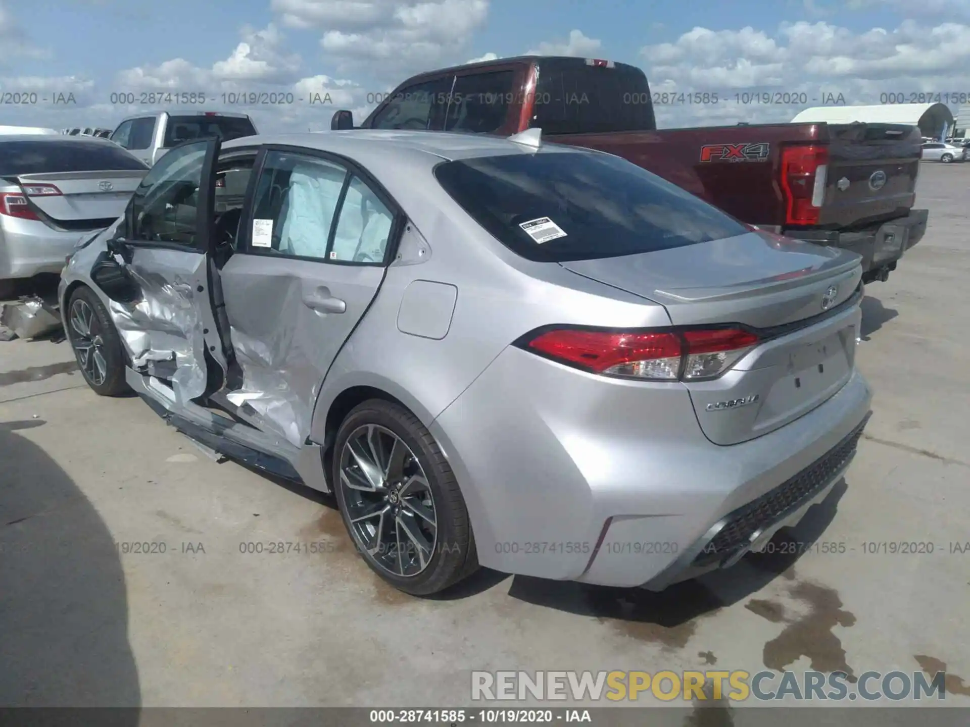 3 Photograph of a damaged car 5YFS4MCE4MP062279 TOYOTA COROLLA 2021