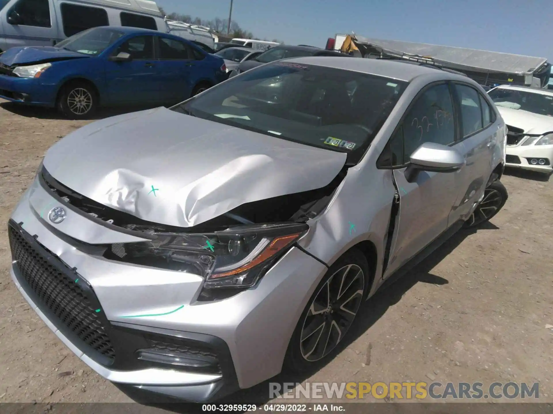 6 Photograph of a damaged car 5YFS4MCE4MP064579 TOYOTA COROLLA 2021