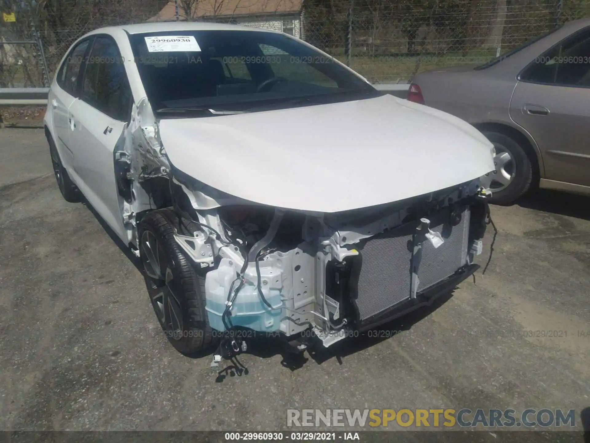 6 Photograph of a damaged car 5YFS4MCE4MP065411 TOYOTA COROLLA 2021