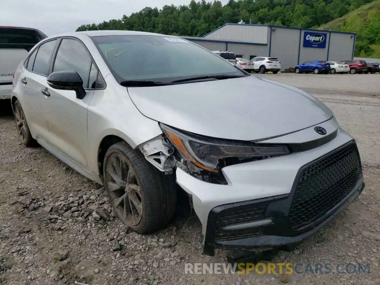 1 Photograph of a damaged car 5YFS4MCE4MP067773 TOYOTA COROLLA 2021