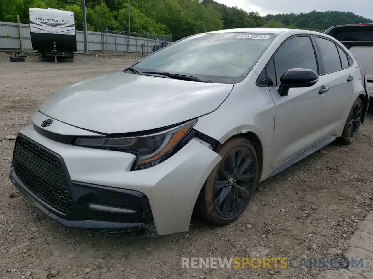 2 Photograph of a damaged car 5YFS4MCE4MP067773 TOYOTA COROLLA 2021