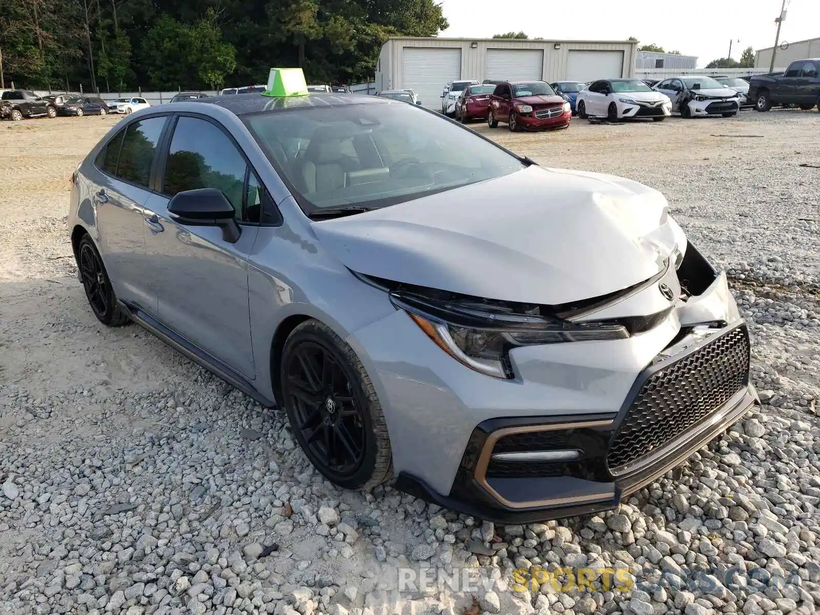 1 Photograph of a damaged car 5YFS4MCE4MP068566 TOYOTA COROLLA 2021