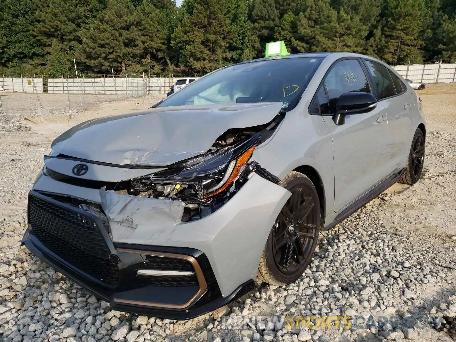 2 Photograph of a damaged car 5YFS4MCE4MP068566 TOYOTA COROLLA 2021