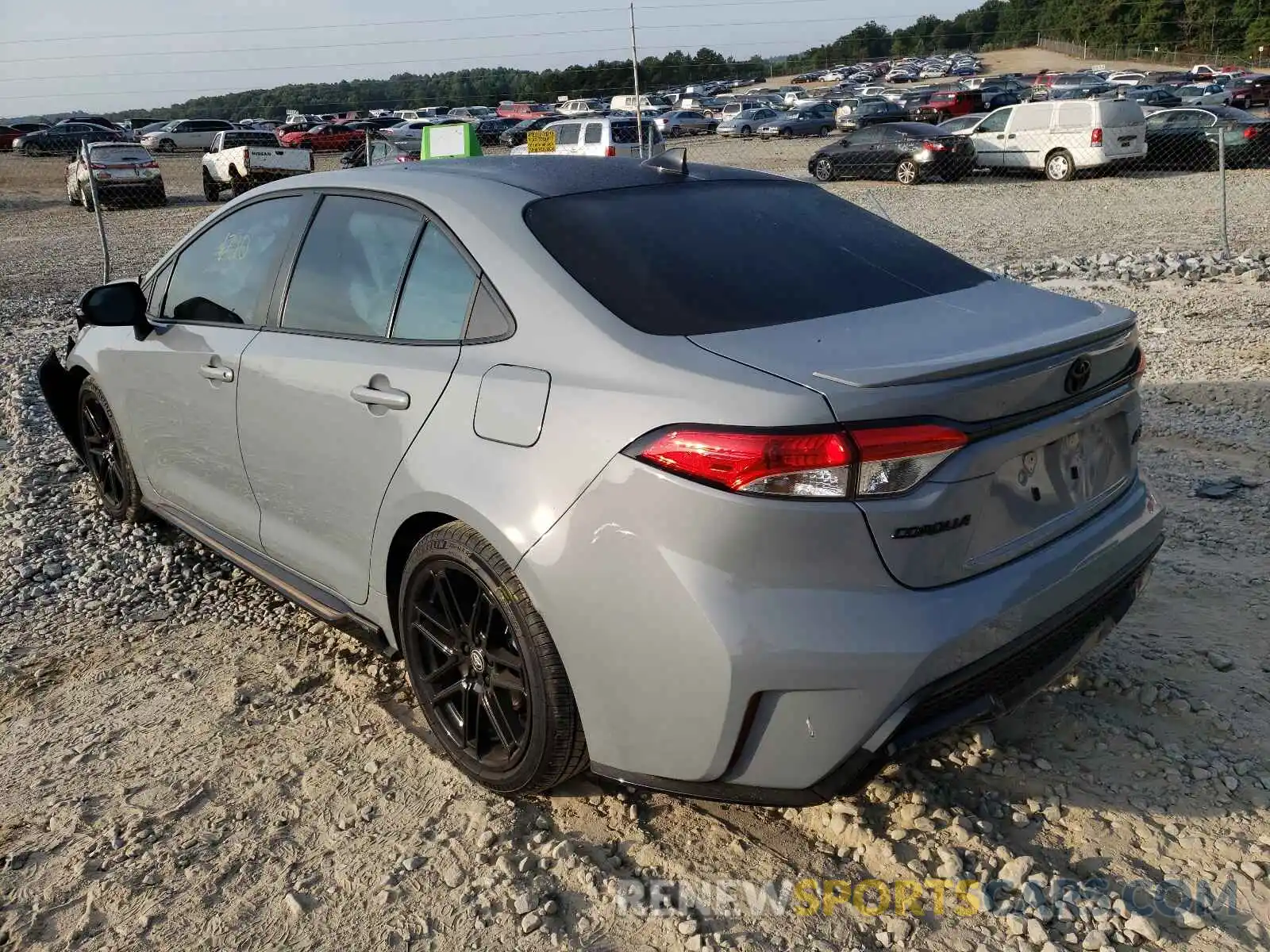 3 Photograph of a damaged car 5YFS4MCE4MP068566 TOYOTA COROLLA 2021