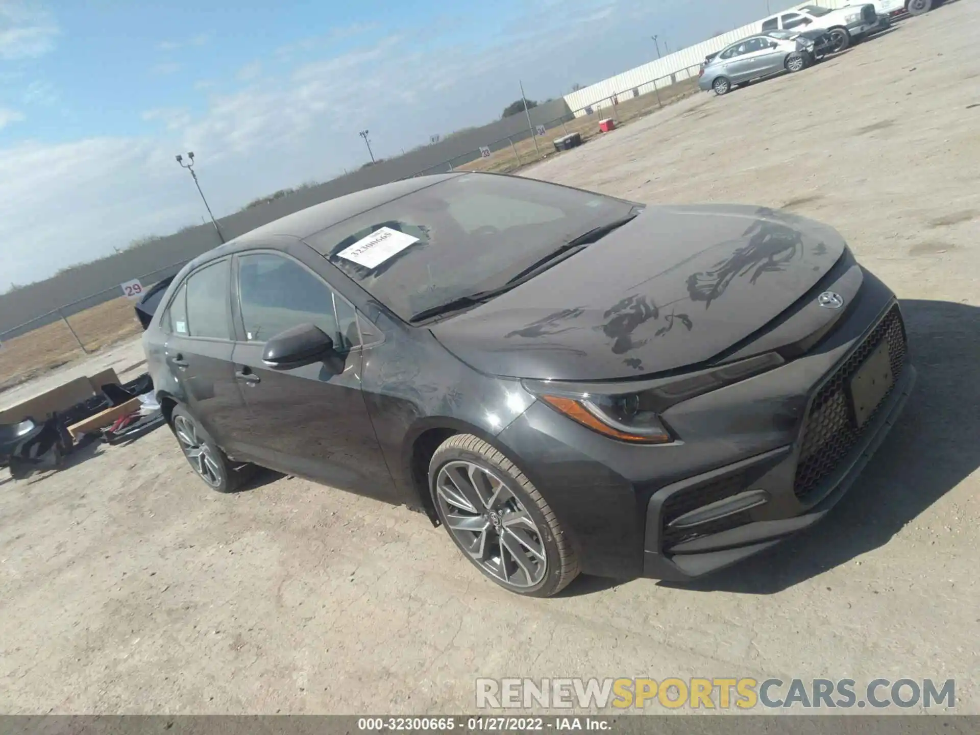 1 Photograph of a damaged car 5YFS4MCE4MP069264 TOYOTA COROLLA 2021