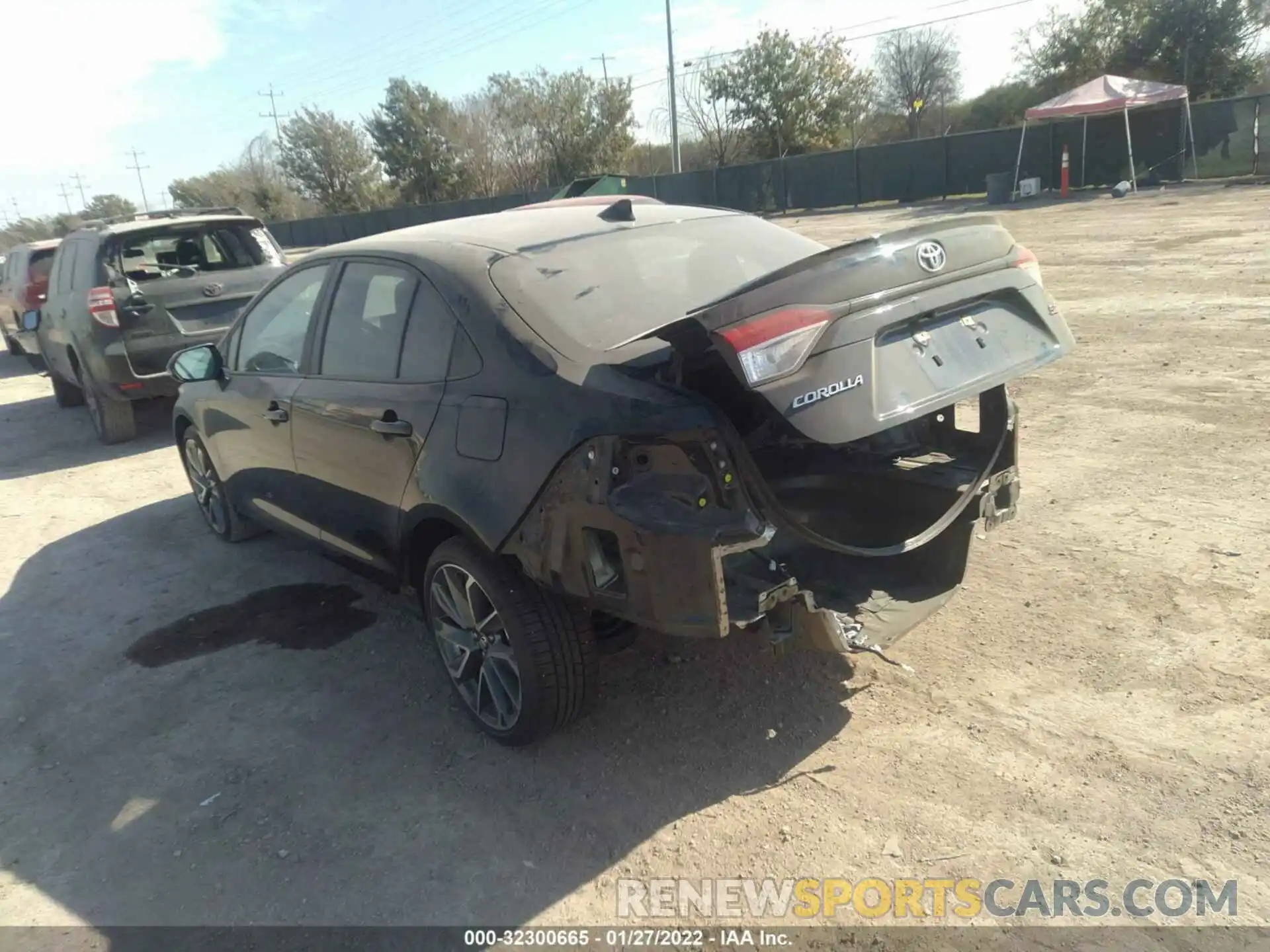 3 Photograph of a damaged car 5YFS4MCE4MP069264 TOYOTA COROLLA 2021