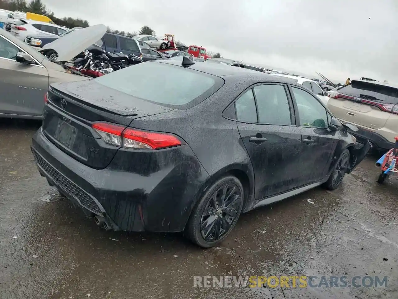 3 Photograph of a damaged car 5YFS4MCE4MP069345 TOYOTA COROLLA 2021