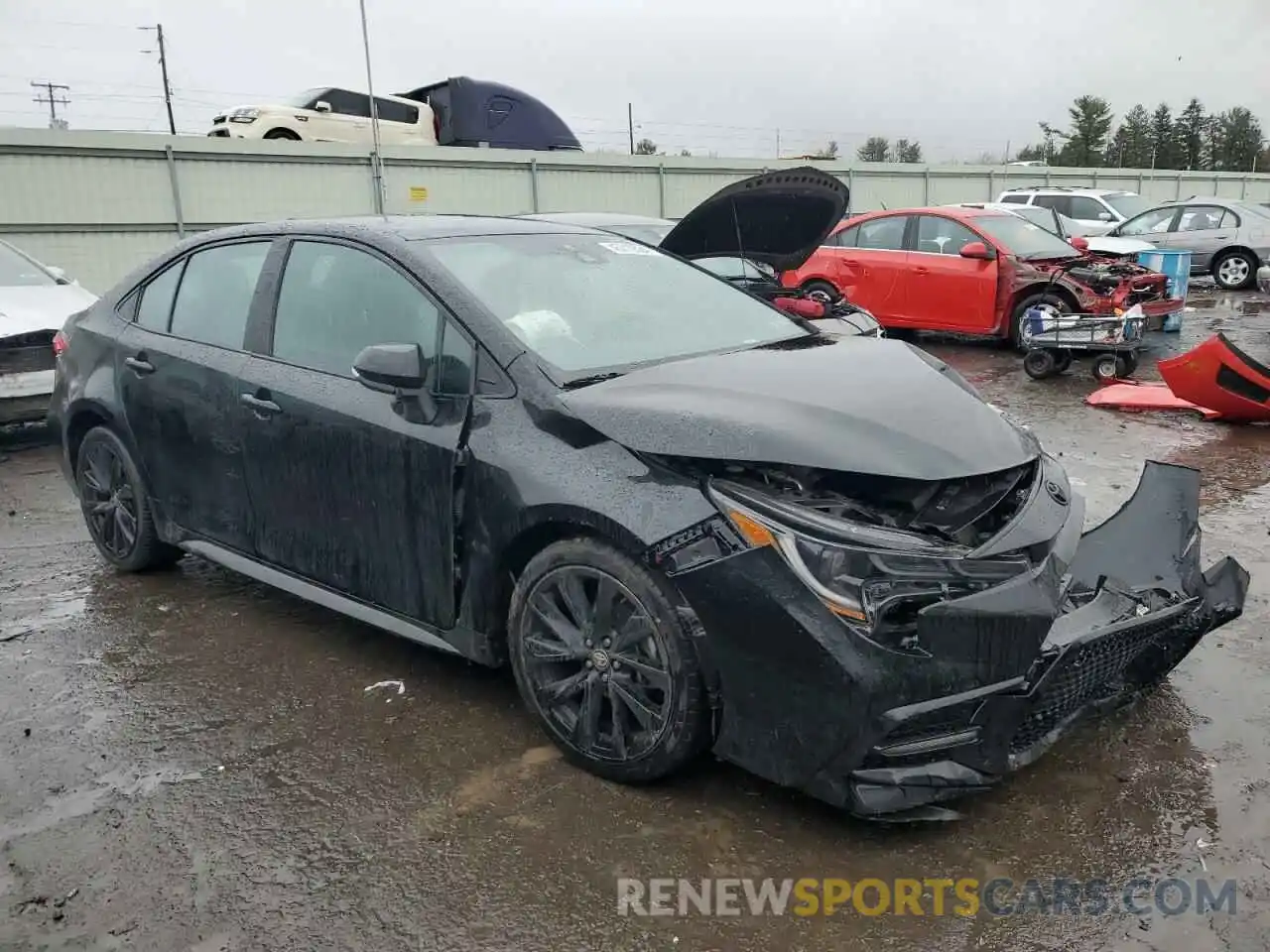 4 Photograph of a damaged car 5YFS4MCE4MP069345 TOYOTA COROLLA 2021