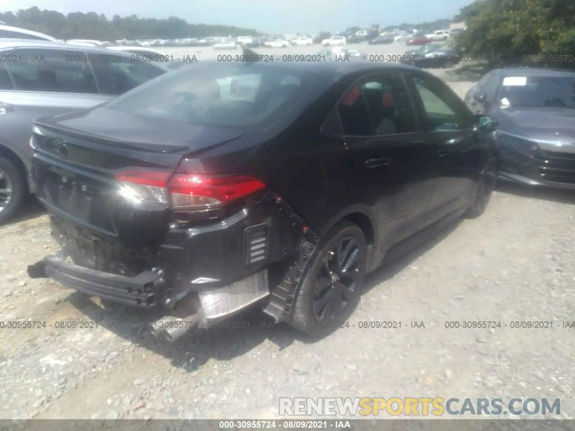 4 Photograph of a damaged car 5YFS4MCE4MP069930 TOYOTA COROLLA 2021