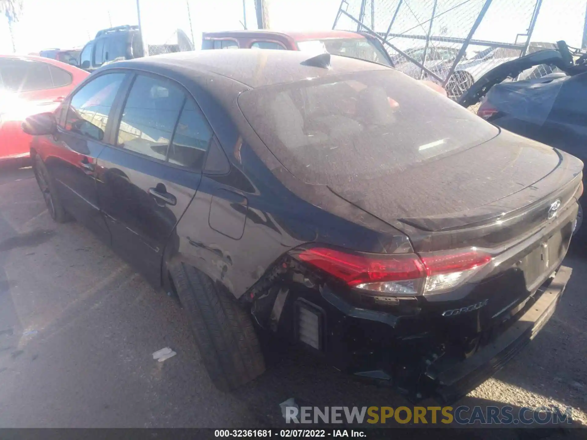 3 Photograph of a damaged car 5YFS4MCE4MP072598 TOYOTA COROLLA 2021