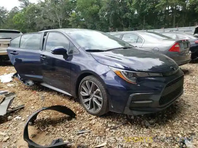 1 Photograph of a damaged car 5YFS4MCE4MP075825 TOYOTA COROLLA 2021