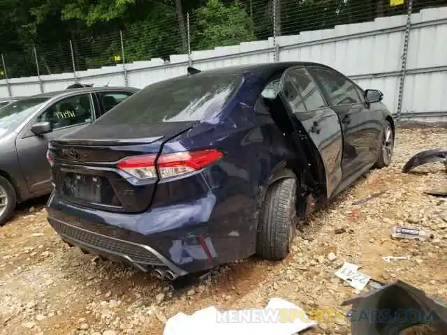 4 Photograph of a damaged car 5YFS4MCE4MP075825 TOYOTA COROLLA 2021