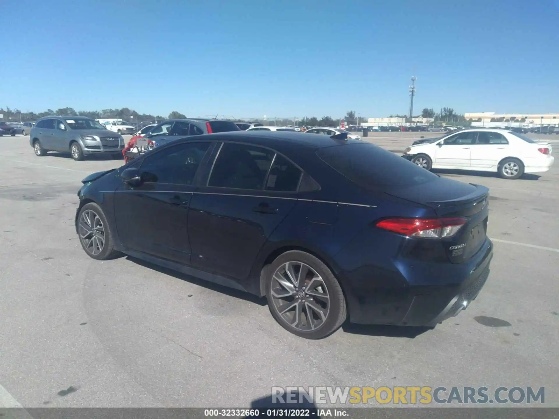 3 Photograph of a damaged car 5YFS4MCE4MP077588 TOYOTA COROLLA 2021