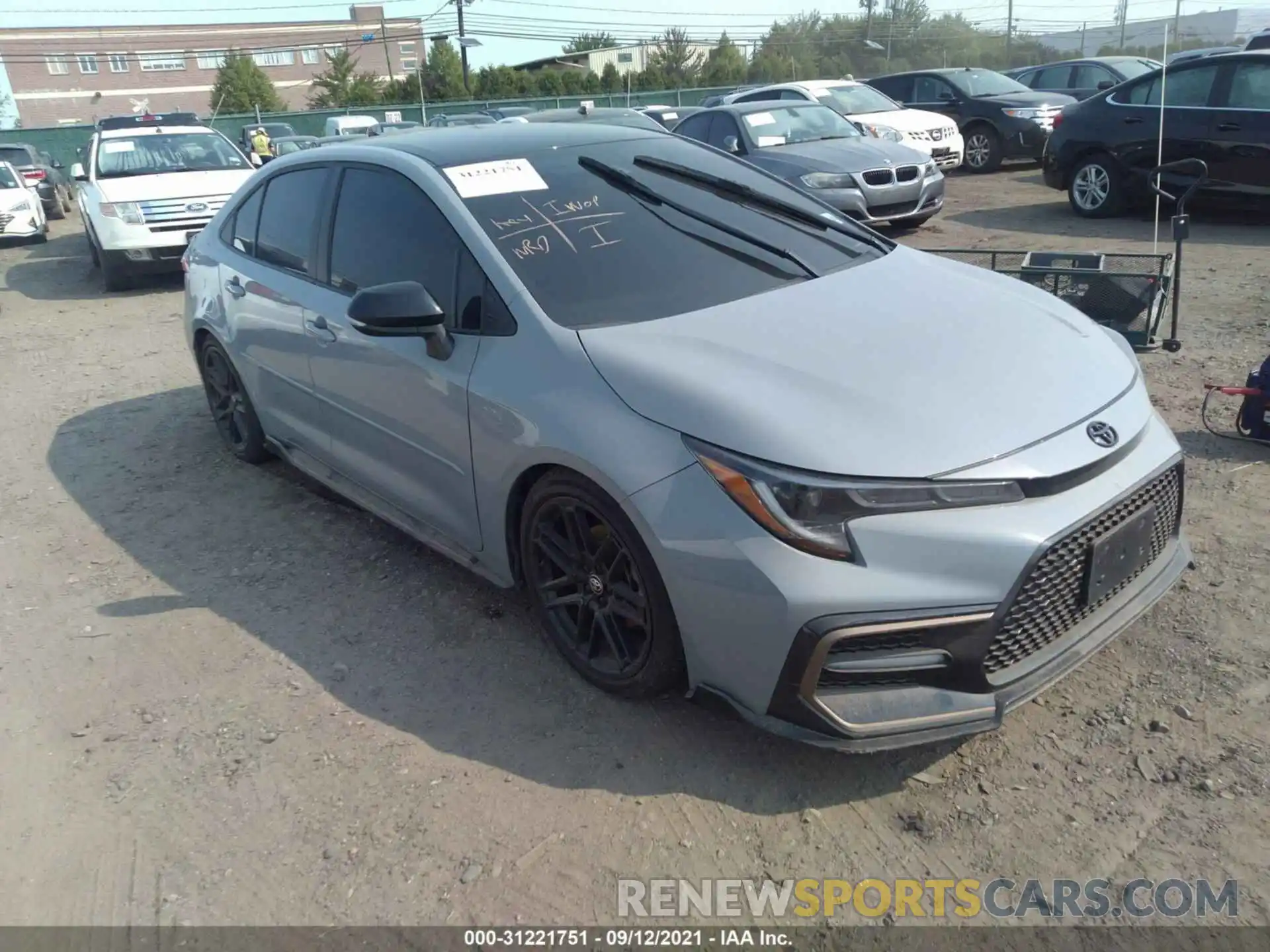 1 Photograph of a damaged car 5YFS4MCE4MP078420 TOYOTA COROLLA 2021