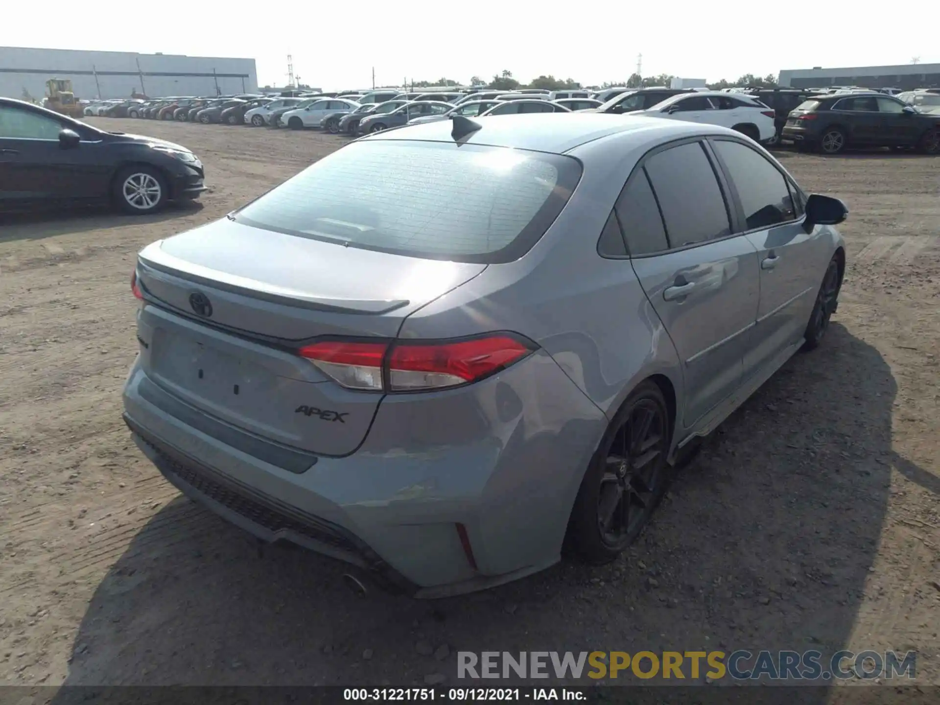 4 Photograph of a damaged car 5YFS4MCE4MP078420 TOYOTA COROLLA 2021