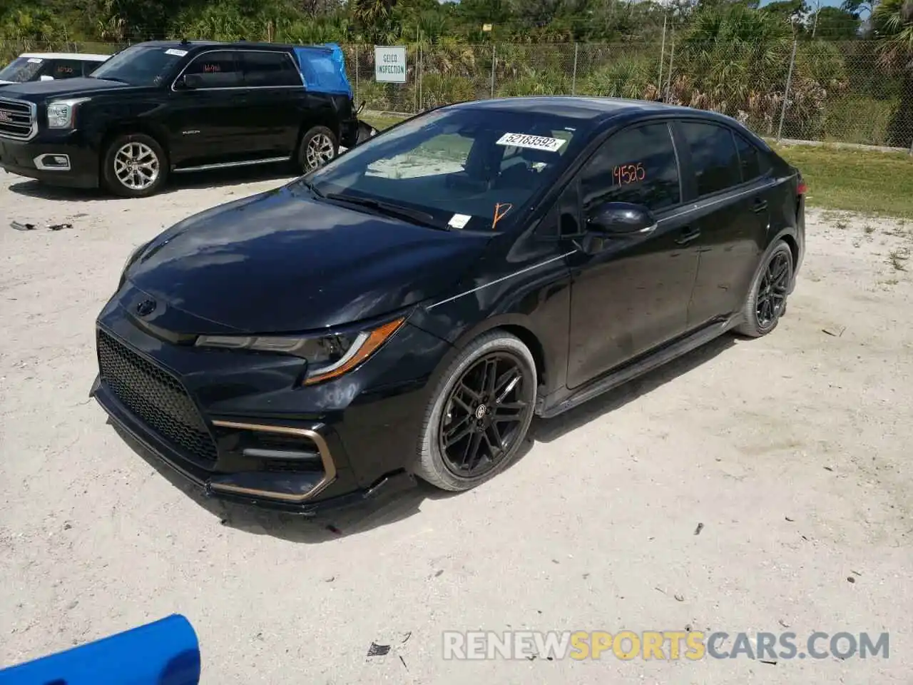 2 Photograph of a damaged car 5YFS4MCE4MP083939 TOYOTA COROLLA 2021