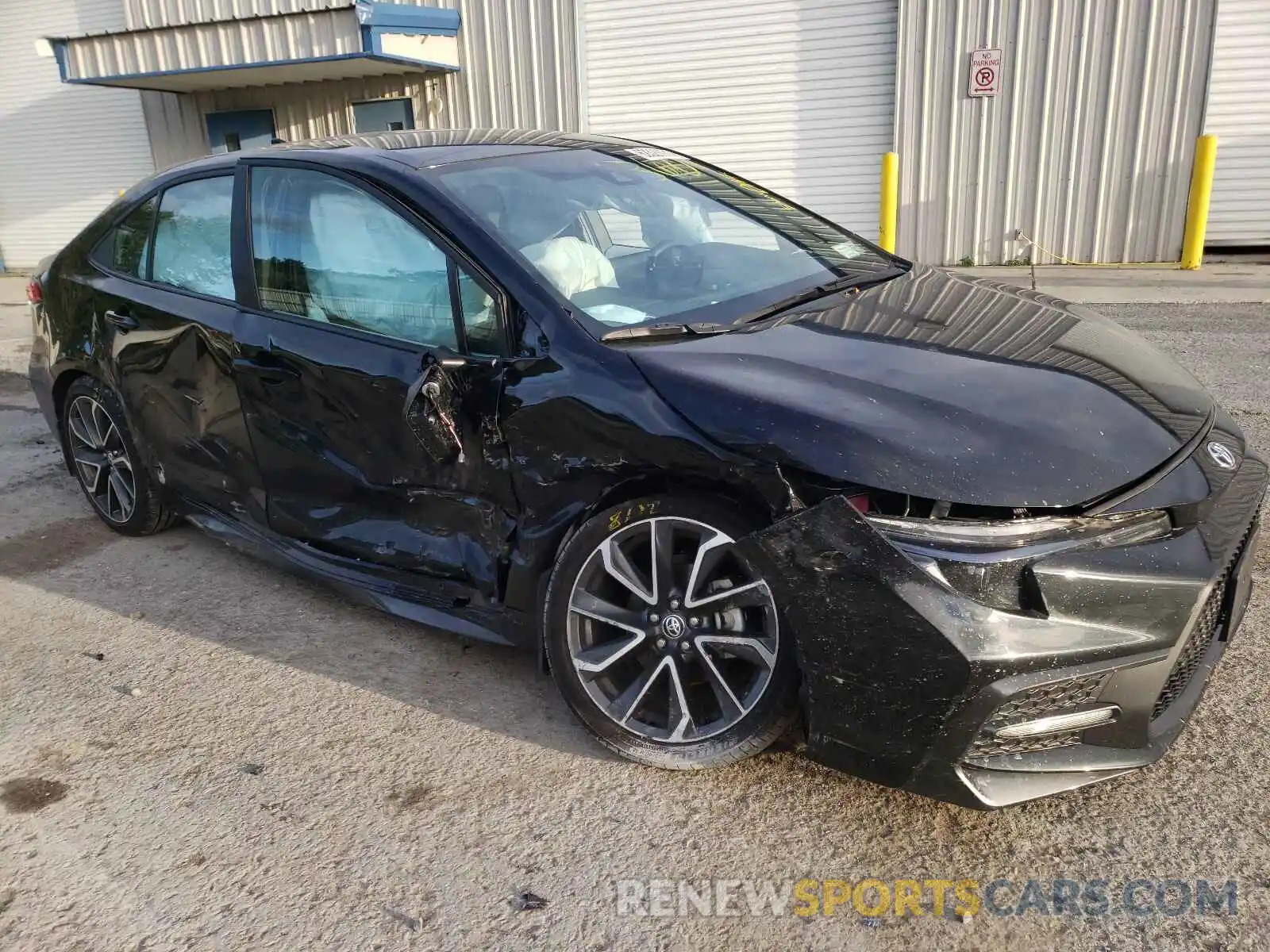 9 Photograph of a damaged car 5YFS4MCE4MP085576 TOYOTA COROLLA 2021