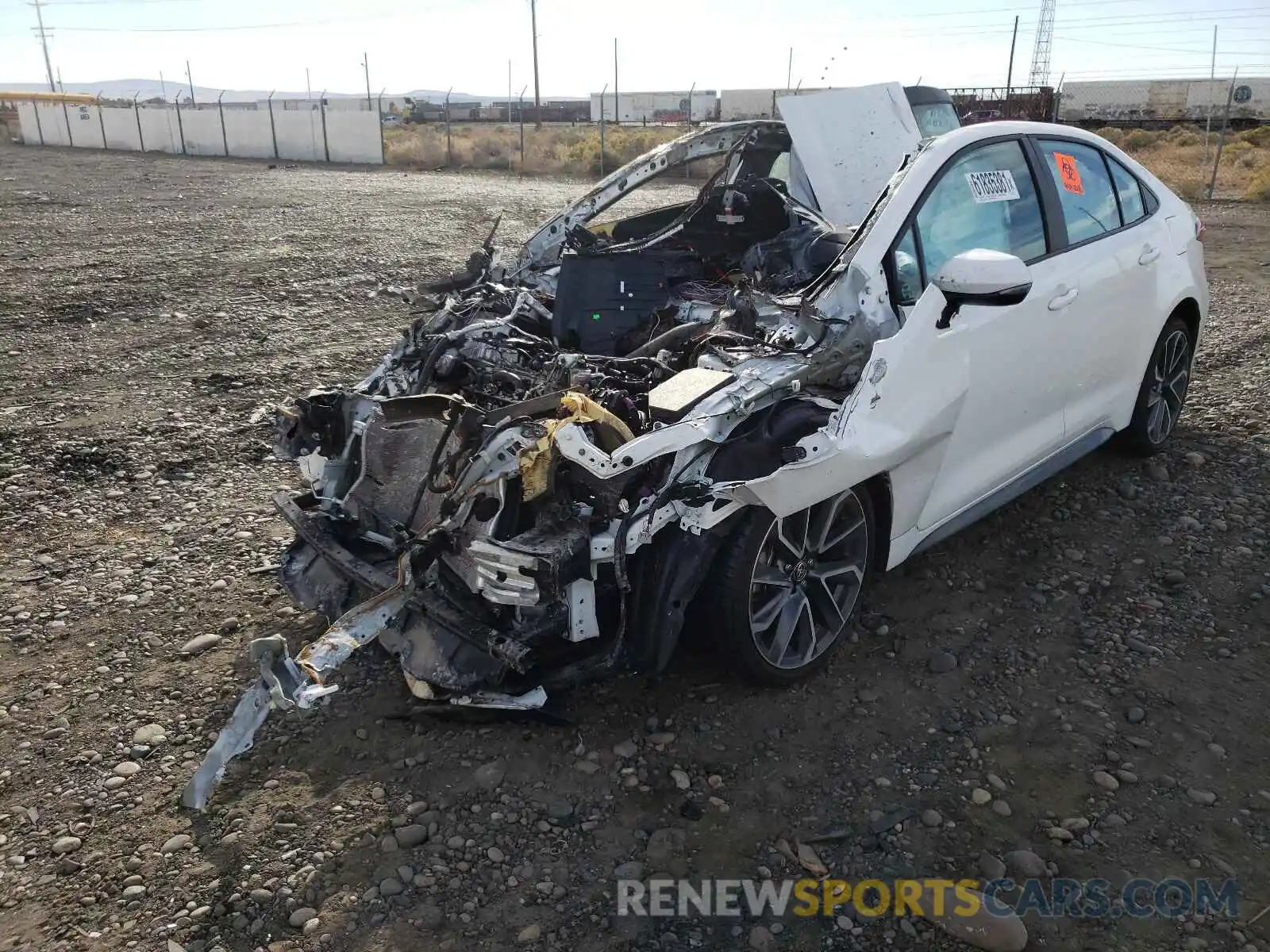 2 Photograph of a damaged car 5YFS4MCE4MP087117 TOYOTA COROLLA 2021