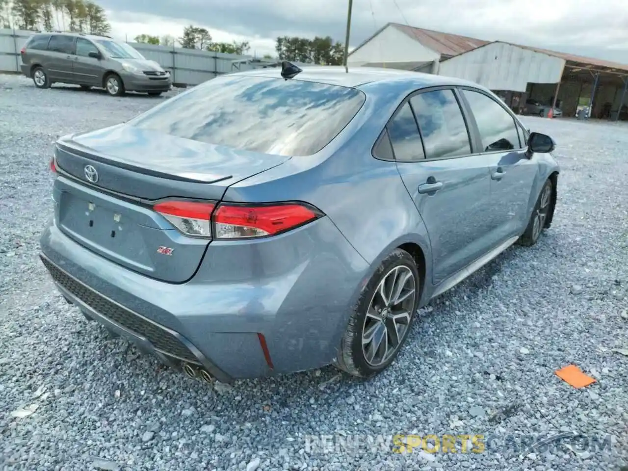 4 Photograph of a damaged car 5YFS4MCE4MP091720 TOYOTA COROLLA 2021