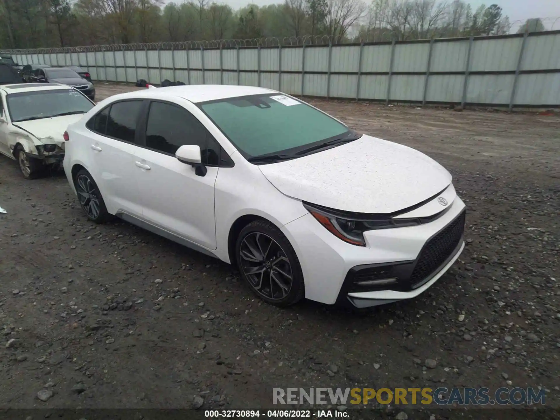 1 Photograph of a damaged car 5YFS4MCE4MP093208 TOYOTA COROLLA 2021