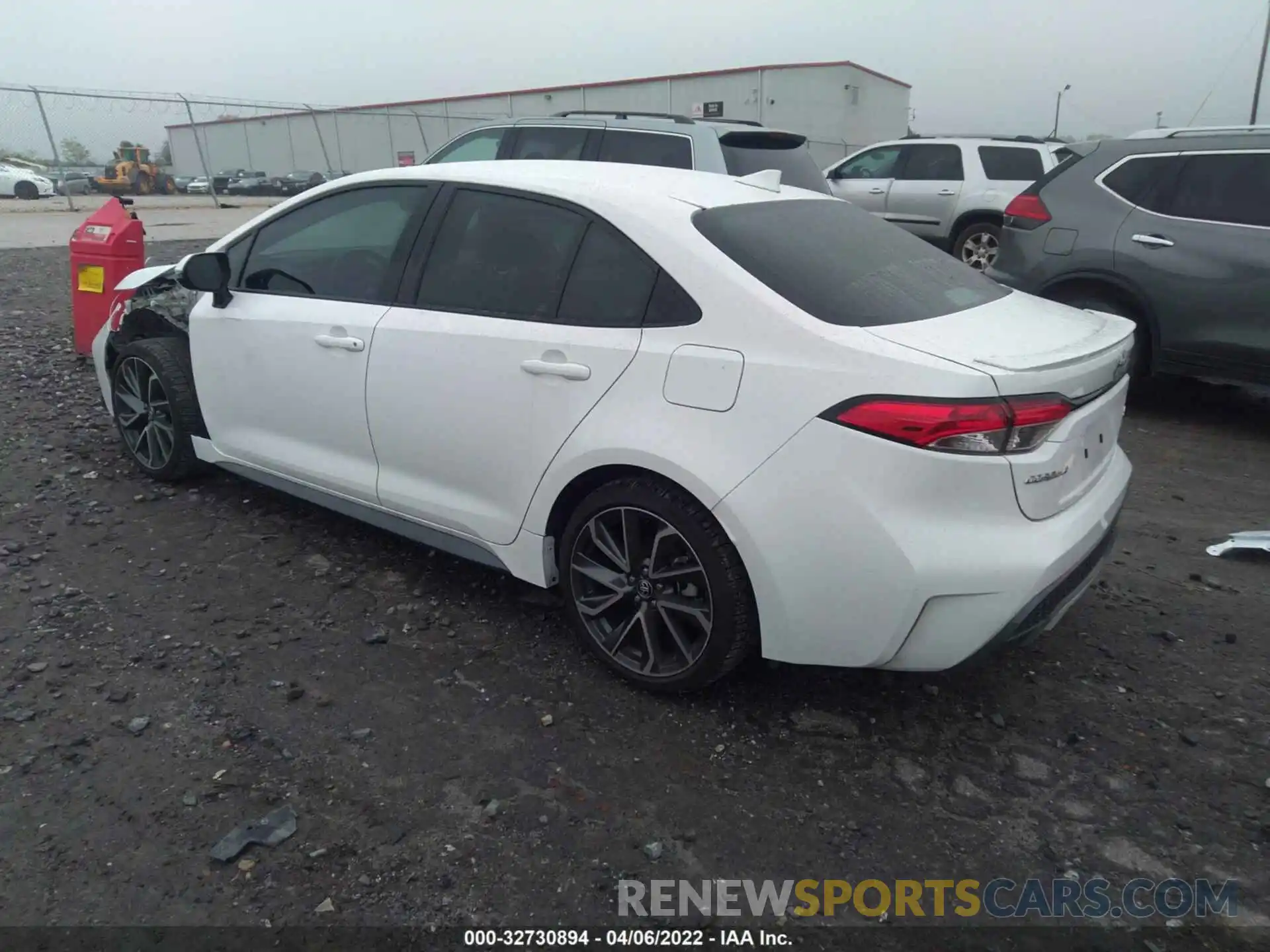 3 Photograph of a damaged car 5YFS4MCE4MP093208 TOYOTA COROLLA 2021